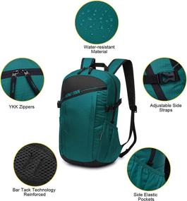 img 1 attached to WindTook Packable Backpack Durable Foldable