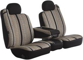 img 2 attached to Fia TR42-27 NAVY Custom Fit Rear Seat Cover Split Seat 60/40 - Saddle Blanket
