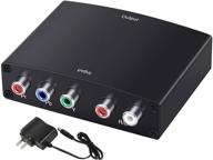 🔌 hdmi конвертер от misott - конвертер 1080p ypbpr компонентов в hdmi, 5rca rgb вход к hdmi выход адаптер логотип