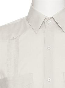 img 1 attached to Мужская коллекция Льняная рубашка Guayabera