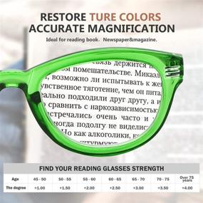img 1 attached to Eyekepper Reading Glasses Oversize Readers Vision Care