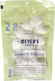 img 2 attached to 🍋 Mrs. Meyer's Clean Day Automatic Dishwashing Pack - 12.7 Oz - Lemon Verbena - 2 Pack: Superior Cleaning Solution for Sparkling Dishes!