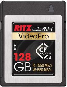 img 2 attached to 📸 Ritz Gear CFExpress Card Type B - High Performance 2 X 128GB (1550/550 Read/Write)