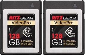 img 4 attached to 📸 Ritz Gear CFExpress Card Type B - High Performance 2 X 128GB (1550/550 Read/Write)