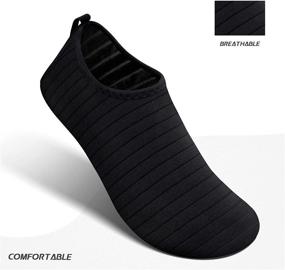 img 1 attached to 🏊 Quick-Dry Aqua Socks for Women and Men - SEEKWAY SB001 - Ideal for Swimming, Beach, Pool, Yoga, and Surfing