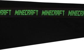 img 1 attached to 👕 Minecraft Creeper Black Sweatshirt for Boys' - Boys' Clothing