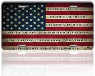 show your patriotic pride with zento deals usa american flag license plate cover logo