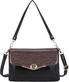 img 4 attached to Crossbody Handbags Shoulder Clutch Handbag