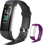 multifunctional fitness tracker watch with blood pressure, heart rate & body temperature monitoring - ideal gift for men and women logo