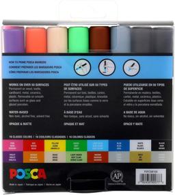 img 3 attached to Posca PXPC5M16A Acrylic Marker Assorted