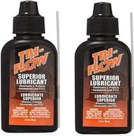 🔧 tri-flow lubricant with teflon - 2 pack: 2 oz squeeze bottles for optimal performance logo