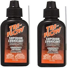img 2 attached to 🔧 Tri-Flow Lubricant with Teflon - 2 Pack: 2 oz Squeeze Bottles for Optimal Performance
