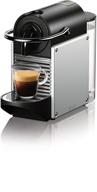 ☕️ nespresso pixie espresso machine: a sleek aluminum en124s by de'longhi logo