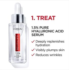 img 2 attached to L'Oreal Paris Hyaluronic Acid Serum & Vitamin C Face Care 🌟 Kit with Revitalift Triple Power Face Moisturizer – Paraben-Free, Fragrance-Free, 2 Items