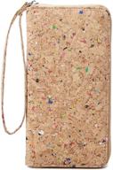 👜 lam gallery vegan cork wallets purse handbags for women's ecological cork clutch bag logo