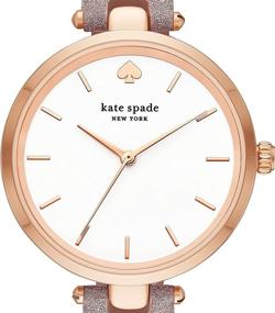 img 1 attached to Шикарные и стильные: женские часы Kate Spade New York с тремя стрелками