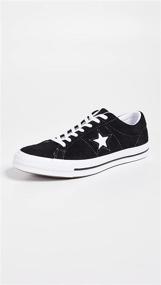 img 3 attached to 👟 Black Suede Sneakers for Men by Converse