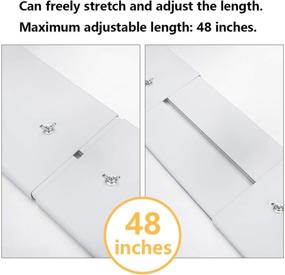 img 2 attached to 🪟 Efficient A-KARCK Window Seal Plates Kit: Adjustable Vent Kit for Sliding Windows with 5.9 Inch Exhaust Hose