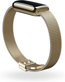 img 1 attached to Fitbit Stainless Accessory Platinum Official