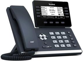 img 2 attached to Yealink T53W IP-телефон с 12 учетными записями VoIP, графическим дисплеем 3,7 дюйма, USB 2.0, 802.11ac Wi-Fi, двойным портом Gigabit Ethernet, 802.3af PoE, адаптер питания не включен (SIP-T53W)