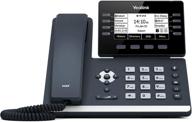 yealink t53w ip-телефон с 12 учетными записями voip, графическим дисплеем 3,7 дюйма, usb 2.0, 802.11ac wi-fi, двойным портом gigabit ethernet, 802.3af poe, адаптер питания не включен (sip-t53w) логотип