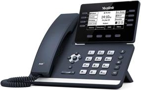 img 1 attached to Yealink T53W IP-телефон с 12 учетными записями VoIP, графическим дисплеем 3,7 дюйма, USB 2.0, 802.11ac Wi-Fi, двойным портом Gigabit Ethernet, 802.3af PoE, адаптер питания не включен (SIP-T53W)