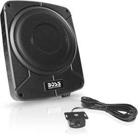 img 4 attached to 🚗 BOSS Audio Systems BAB10 Усиленный автомобильный сабвуфер - 1200 ватт максимальной мощности, Компактный дизайн, 10-дюймовый сабвуфер, Удаленное управление сабвуфером, Идеальное решение для автомобилей с ограниченным пространством, желающих получить мощный бас.