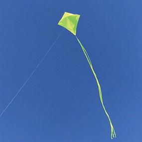 img 3 attached to 🪁 In the Breeze 3296 - Lemon 30 Inch Diamond Kite - Vibrant Yellow, Enjoyable, Effortless Flying Kite