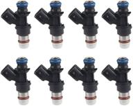 🔧 jdmon 12580681 compatible fuel injectors set for chevy silverado 1500 2500 3500, tahoe, avalanche, gmc sierra 1500 2500hd 3500 hd, yukon and yukon xl 1500 2500, 4.8l 5.3l 6.0l 6.2l (2007-2009), pack of 8 logo