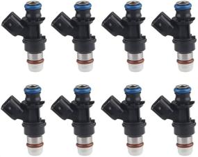 img 4 attached to 🔧 JDMON 12580681 Compatible Fuel Injectors Set for Chevy Silverado 1500 2500 3500, Tahoe, Avalanche, GMC Sierra 1500 2500HD 3500 HD, Yukon and Yukon XL 1500 2500, 4.8L 5.3L 6.0L 6.2L (2007-2009), Pack of 8