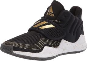 img 4 attached to Adidas Threat Primeblue Basketball Unisex Girls' Shoes for Athletic