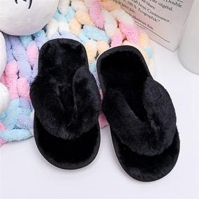 img 2 attached to Slippers Indoor Outdoor Rainbow Numeric_2_Point_5 Boys' Shoes for Slippers