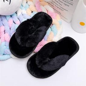 img 3 attached to Slippers Indoor Outdoor Rainbow Numeric_2_Point_5 Boys' Shoes for Slippers