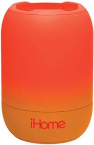 img 4 attached to 🔊 iHome PlayFade Portable Bluetooth Speaker iBT400R RED - Water-Resistant Rechargeable Audio Device for Outdoor Events, Pool Party, Beach, Camping