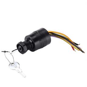 img 2 attached to High-Quality Ignition Switch for Mercury Boat Motors - 2 Keys, 6 Wire Connectors (Model: 87-88107)