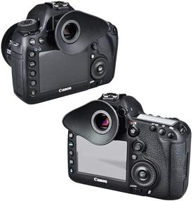img 2 attached to 💡 JJC Eyecup Eyepiece Viewfinder for Canon EOS 1DX Mark II/1DX/1Ds Mark III/1D Mark IV/5D Mark IV/5D Mark III/5DM4/5DM3/5DS/5DSR/7D Mark II/7D | Replaces Canon Eyecup Eg