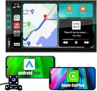 avbong автомагнитола double din: apple carplay, android auto, bluetooth, hd сенсорный экран, навигация и многое другое! логотип