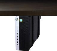 🖥️ optimize your workspace with the humancentric sff under desk and wall mount bracket - efficiently mount small form factor pc, ups, and cpu holder logo