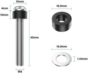 img 3 attached to Screws Compatible Samsung Mounting Spacers