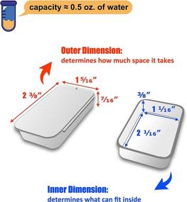 img 2 attached to Cubic Ape Slide Containers Cosmetics