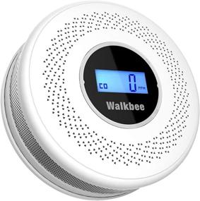 img 4 attached to 🔋 Convenient Walkbee Wireless Battery Pack: Smart Combination Smoke & Carbon Monoxide Detectors and Alarms, Perfect for Bedrooms, Kitchens, Living Rooms, and Homes
