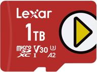 🎮 lexar play 1tb microsdxc uhs-i карта c скоростью чтения до 150мб/с – совместимая с nintendo switch, портативными игровыми устройствами, смартфонами и планшетами (lmsplay001t-bnnnu) логотип