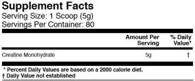img 3 attached to 💪 Xwerks Lift Pure Креатин моногидрат в порошке - 80 порций - Сырье 100% натуральная формула микронизированного креатина 5000 мг - Высокорастворимая добавка для увеличения силы, мощности, роста мышц и восстановления - Без вкуса