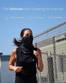 img 2 attached to 🌟 INTO THE AM Neck Gaiter Masks: Stylish & Breathable Face Bandana for Men & Women