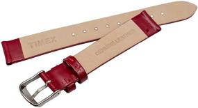 img 2 attached to 🕰️ Stylish Timex Weekender Women's Red Patent Leather Watch Strap: T7B941-16mm Replacement