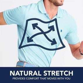 img 3 attached to Enhanced Comfort and Style: IZOD Advantage Performance Polo Regular Radiance for Men