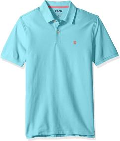 img 4 attached to Enhanced Comfort and Style: IZOD Advantage Performance Polo Regular Radiance for Men