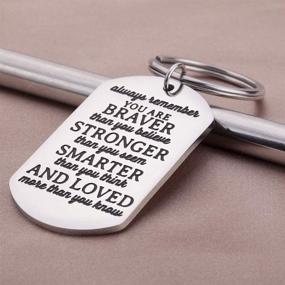 img 3 attached to 🔑 Inspiring Keychain: A Memorable Gift for Birthdays and Graduations
