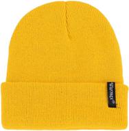 🧢 zando unisex cuffed beanie - soft slouchy winter knit hat for men and women logo