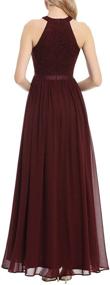 img 1 attached to Dressystar Sleeveless Cocktail Bridesmaid Burgundy Women's Clothing for Dresses